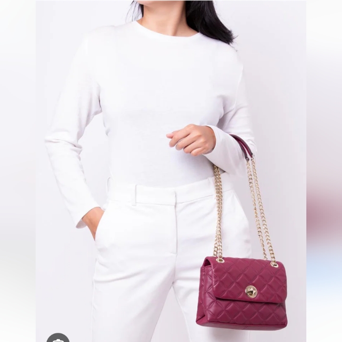 Kate Spade, Nwt, Women's, Crossbody/Shoulder Bag, Color Burgundy, Gold